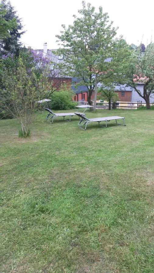 Ferienhof Hering Hinterhermsdorf Eksteriør billede