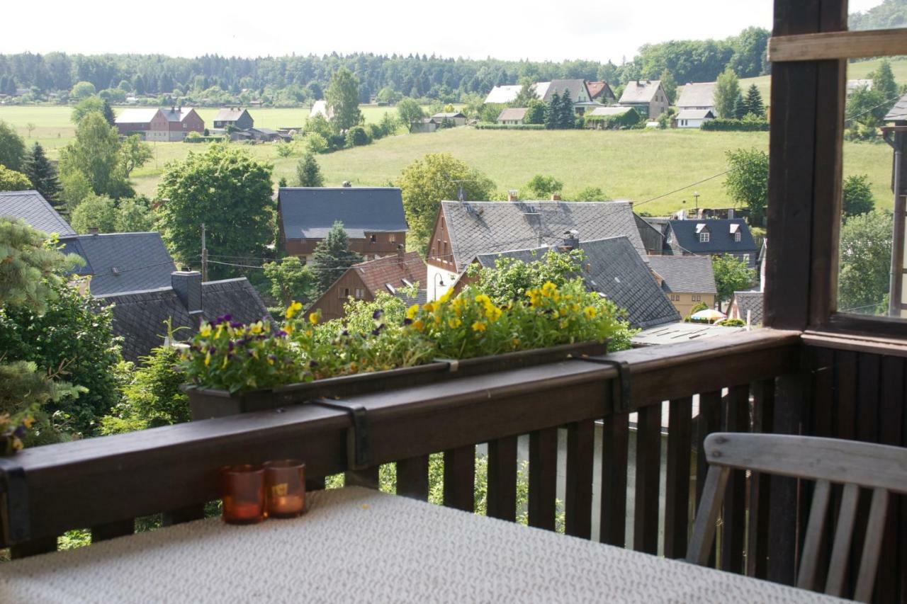 Ferienhof Hering Hinterhermsdorf Eksteriør billede
